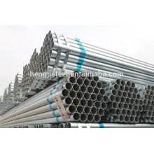 Tianjin fábrica de q195-q345 pre galvanizado tubo de acero / tubo